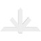 Ekena Millwork Kennewick Architectural Grade PVC Gable Bracket, 60"W x 35"H x 4"D x 6"F, 14/12 Pitch GBP060X35X0406KEN00 - alternate 3